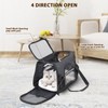 Romon Cat Transport Box, Cat Transport Bag, Pet Carrier for