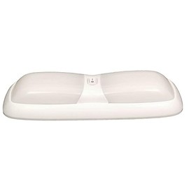 LASALLE BRIS Gustafson Lighting GSAM4002 Double 12V Dome Light with Optic Clear Lens