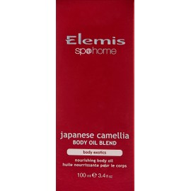 ELEMIS Japanese Camellia Body Oil Blend | Luxuriously Lightweight Body Oil Nourishes, Conditions, and Softens Pregnant and Postpartum Skin | 100 mL