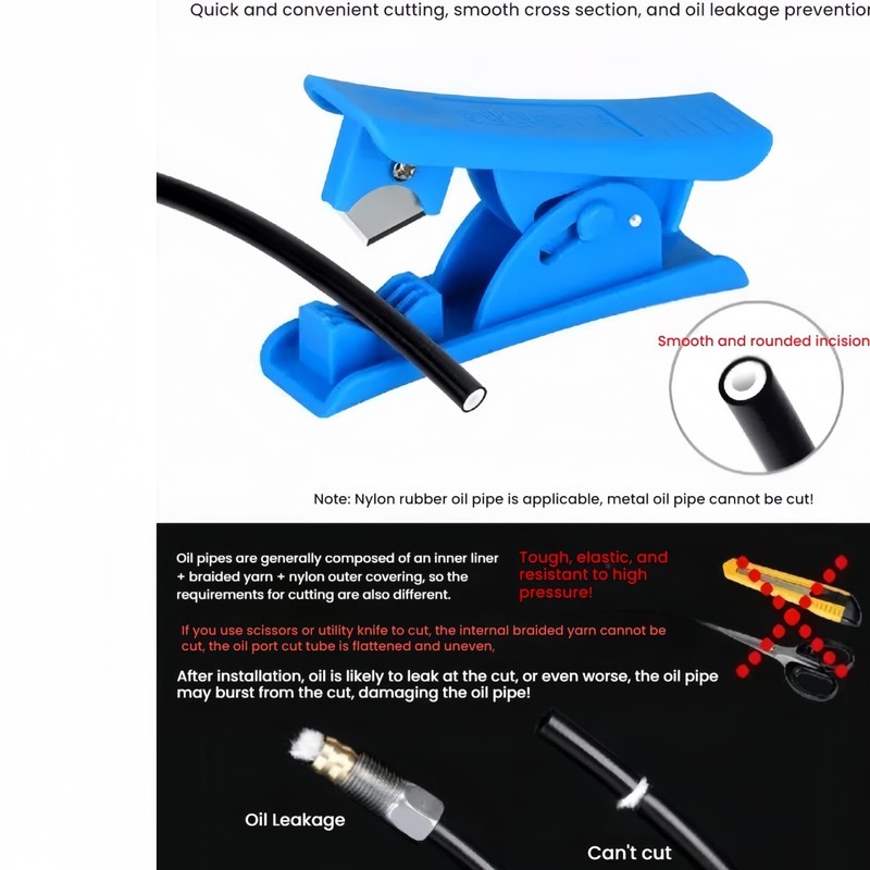 YYunying Bicycle Hydraulic Brake Line Cutter, Professional Bicycle Cable Cutting