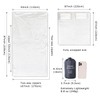 Exermil 100% Silk Sleep Sack with Zippers on 3 Sides,