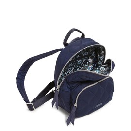 Vera Bradley Women's Performance Twill Mini Backpack, Classic Navy, One Size