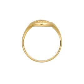 Elli Coin Signet Ring Antique Coin 925 Silver, None