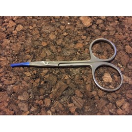 East Cottage Custom Tackle 4" Premium Fly Tying Scissors -  Straight Blade All Stainless Steel