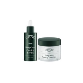 [New Origin] Hebua secret hemp stem calming 2 types (pad + serum) / [뉴오리진] 헤브아 비밀초 헴프스템 카밍 2종(패드+세럼)