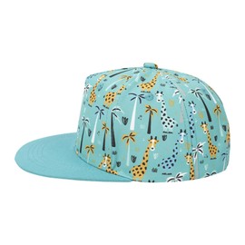 QIYIENDIAN Kids Baseball Cap Adjustable Caps Hat Sun Protection Toddler Sun Hats for Baby Girls Boys(Giraffe,4-8Y)