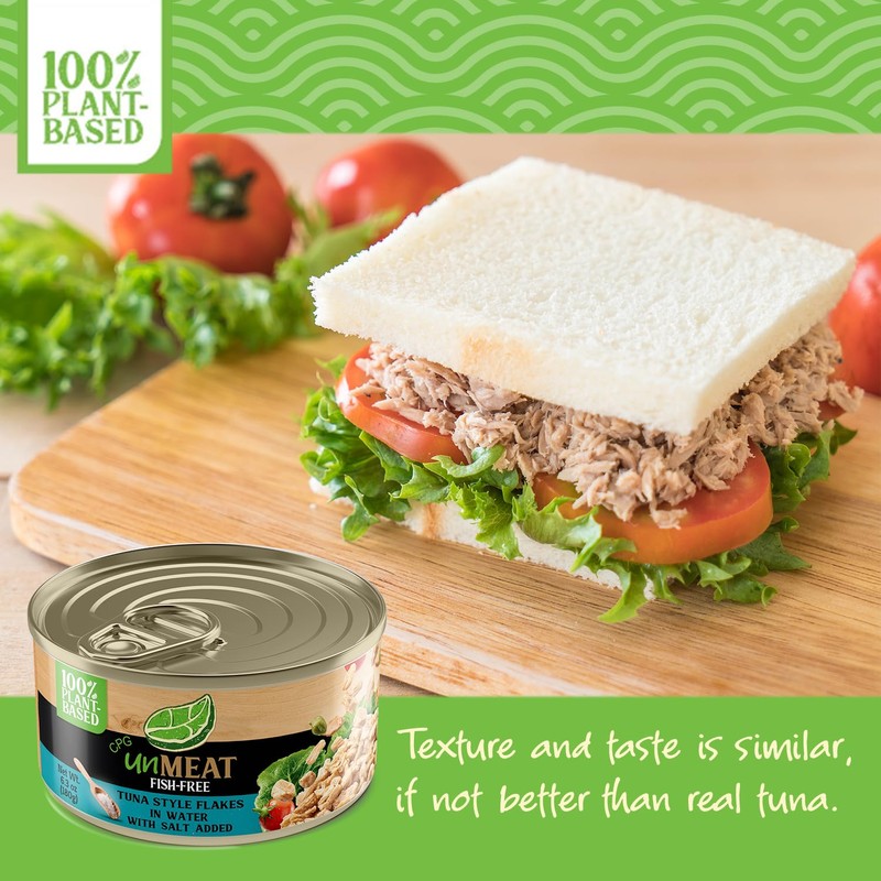 unMEAT Fish-Free Tuna Flakes in Brine