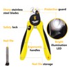 Thunderpaws LED Dog Nail Clippers with Light, Trimmers with Protective
