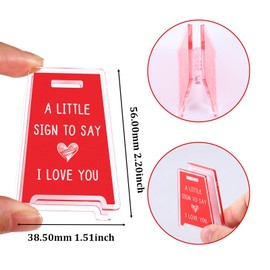 Mens Valentines Day Gifts for Husband I Love You Sign - Valentines Day I Love You Gifts for Wife Girlfriend Boyfriend, Young Couple Anniversary Birthday Gifts for Him Her, Bachelorette Party Favors