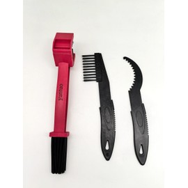 YunTuo 3pcs Bicycle Bike Cleaning Tools Set, Cleaning Brush Kit Chain Cleaner for Motorcycle, Bicycle and Mountain Bike