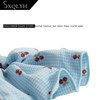 SXQLYH Scrunchie Hair Scrunchie Made of Checked Fabric, Braid Band,