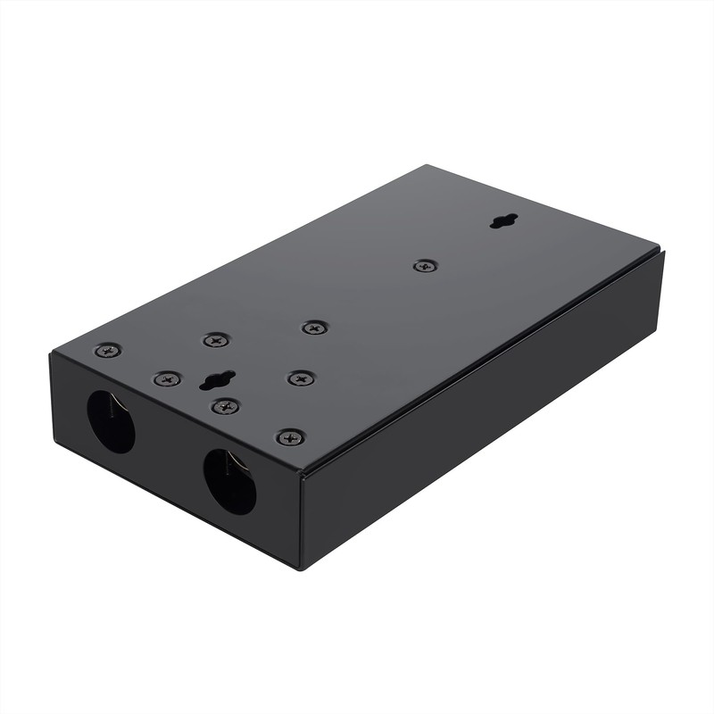 4 Port Wallmount Box Fiber Optic Terminal encloure with 8