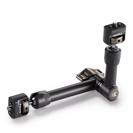 TILTA Pro Articulating Arm, Adjustable Ball Joint Magic Arm with 2 1/4″-20 Screws with Locating Pins, Max Load 11 LBS TA-PAA2-B