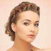 Mabor Headband With Clips, Bangs Hairstyle Hair Clip Headband, Professional