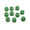 KAISH 10pcs Green Vintage Barrel Guitar Amplifier Knob Round Knobs