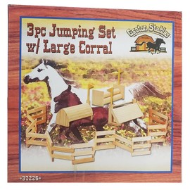 Groton Stables Jumping Set with Large Corral, 3 Piece