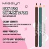 Misslyn Eyeliner without burrs, 3 make-up pens with intense colour