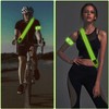 Fyihoxi Pack of 4 Reflective Bands Reflector Belt Safety Visibility