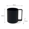 Easy to Hold and Less Likely to Tip Paper Cup