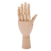 Wood Mannequin Hand Flexible Joints Fingers Drawing Mannequin Hand for
