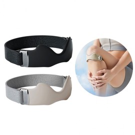 V-Shaped Patella Knee Support Brace for Running & Hiking Unisex Light Gray (FL)