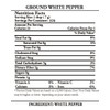 Regal Ground White Pepper - 5 lb.