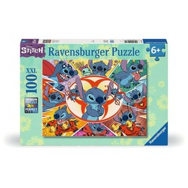 Ravensburger Puzle Infantil 12001071 In meiner Welt - Puzzle XXL Stitch (100 Piezas, para niños a Partir de 6 años)                                   