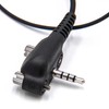 vhbw Headset Compatible with Yaesu/Vertex VX-130, VX-140, VX-146, VX-160, VX-180,