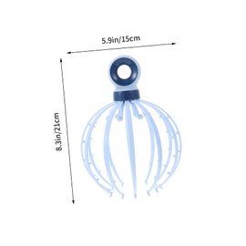 BIUDECO Octopus Head Massager Claw Apparatus for Scalp Relaxation and Stress Relief Home Use Hair Scalp Massager Tool