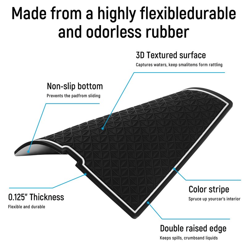 ZZEQYG Center Console Liner for Kia Sorento 2021 2022 2023