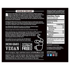 Sugar In-The-Raw Brown Sugar Packets – 500 Count Individual Sugar Packets – Premium Unrefined Turbinado Sugar for Office, Home, Coffee Shop, Restaurants – Intense and Robust Flavor