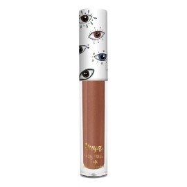 Yuya Labial Liquido Soft Miranos 3g Lipstick Larga Duración Acabado Café Claro Color Marrón claro