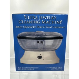 Blitz Ultra Jewelry Cleaning Machine Requires (Batteries Not Included)