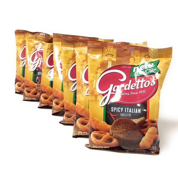 Gardetto's Spicy Italian Snack Mix, 5.5 oz. (Pack of 7)