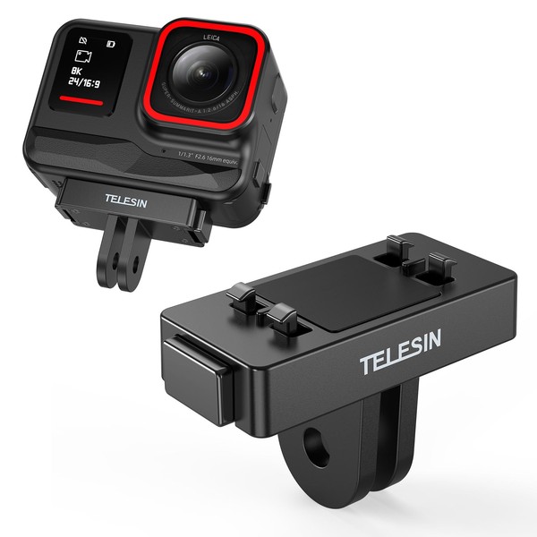 TELESIN° Quick Release Magnetic Adapter Mount for Insta360 Ace/Ace Pro