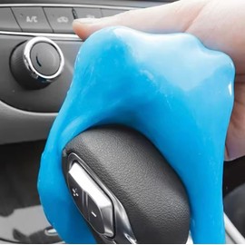 Gel Limpiador de Coche Gel Universal de Detallado Automotriz Limpiador de Polvo para Grietas del Coche Slime Limpiador de Rejillas de Ventilación del Auto Eliminación de Detalles Interiores
