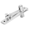 Hinge, Stainless Steel 360 Degree Rotation Door Pivot Hinges Silver