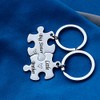 Sister Brother Gifts Puzzle Keychain, Sister Brother Christmas Graduation Birthday