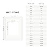HAUS AND HUES 18x24 Picture Frame with Real Glass and