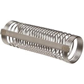 Precision Brand Unicoil Stainless Steel Size #10 Hose Bender, 2.6" Length, 5/16" ID