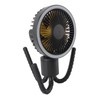 Portable Stroller Fan Handheld LED Night Night USB Rechargeable Multi