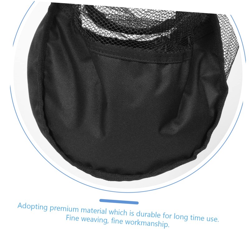 CORHAD Portable Basketball Bag Durable Mesh Sports Ball Carrier Convenient