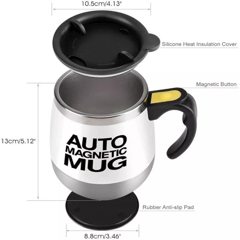 Total Supplier Taza Autoagitadora P Café Térmica Mezcla Automática 400ml