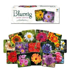 Starnberger Spiele - Floral - Memory Game for Adults and Children from 6 Years - Gift for Nature and Flower Lovers
