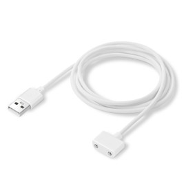 Magenetic Charging Cable for Waterpik ION Cordless Water Flosser, Replacement Charger Cord Compatible with Model WF-11W010-1 WF-11W012-2 WF-12CD020-1 WF-12CD022-4, White (1 m / 3.3 ft)