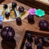DollaTek 15 Piece Complete Polyhedral Dice Set D3-D100 Role Playing