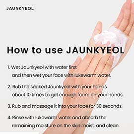 Jabón de Esencias 100g  Limpiador Facial Coreano con Complejo 13 Jaun, Hidratante, Natural y Sin Ingredientes Artificiales, Limpia Profundamente los  