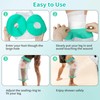 SUPERNIGHT Waterproof Knee Cast Cover for Shower,Knee Surgery Shower Cover