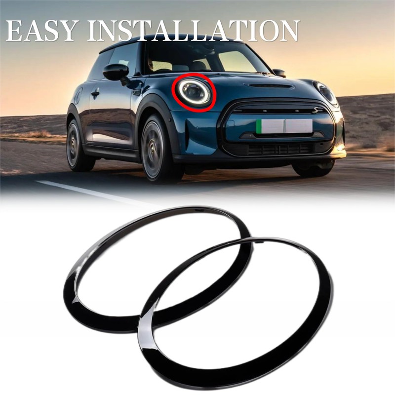 FCBJX Front Grille Surround Trims Headlight Bezel Tail Lights Trim