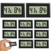 Rojuna Mini Thermometer Hygrometer, Large Number Fahrenheit LCD Display Digital